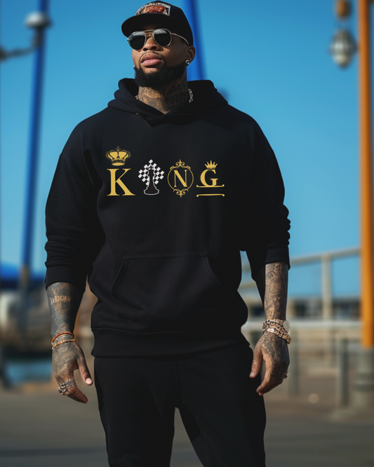 Chess King Premium Pullover Hoodie