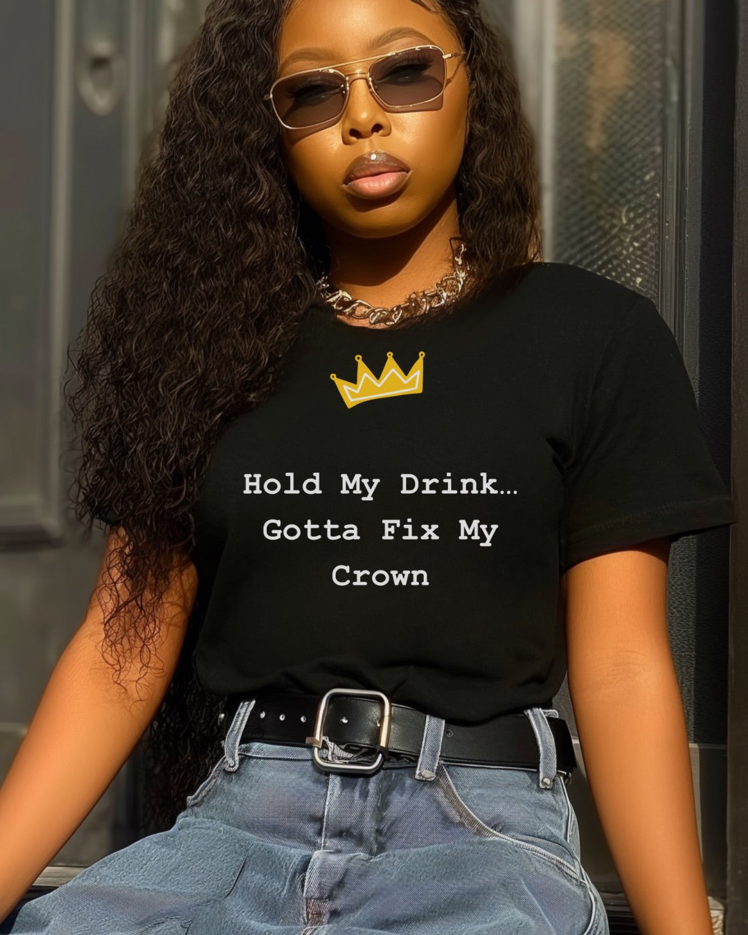 Hold My Drink Premium T-shirt