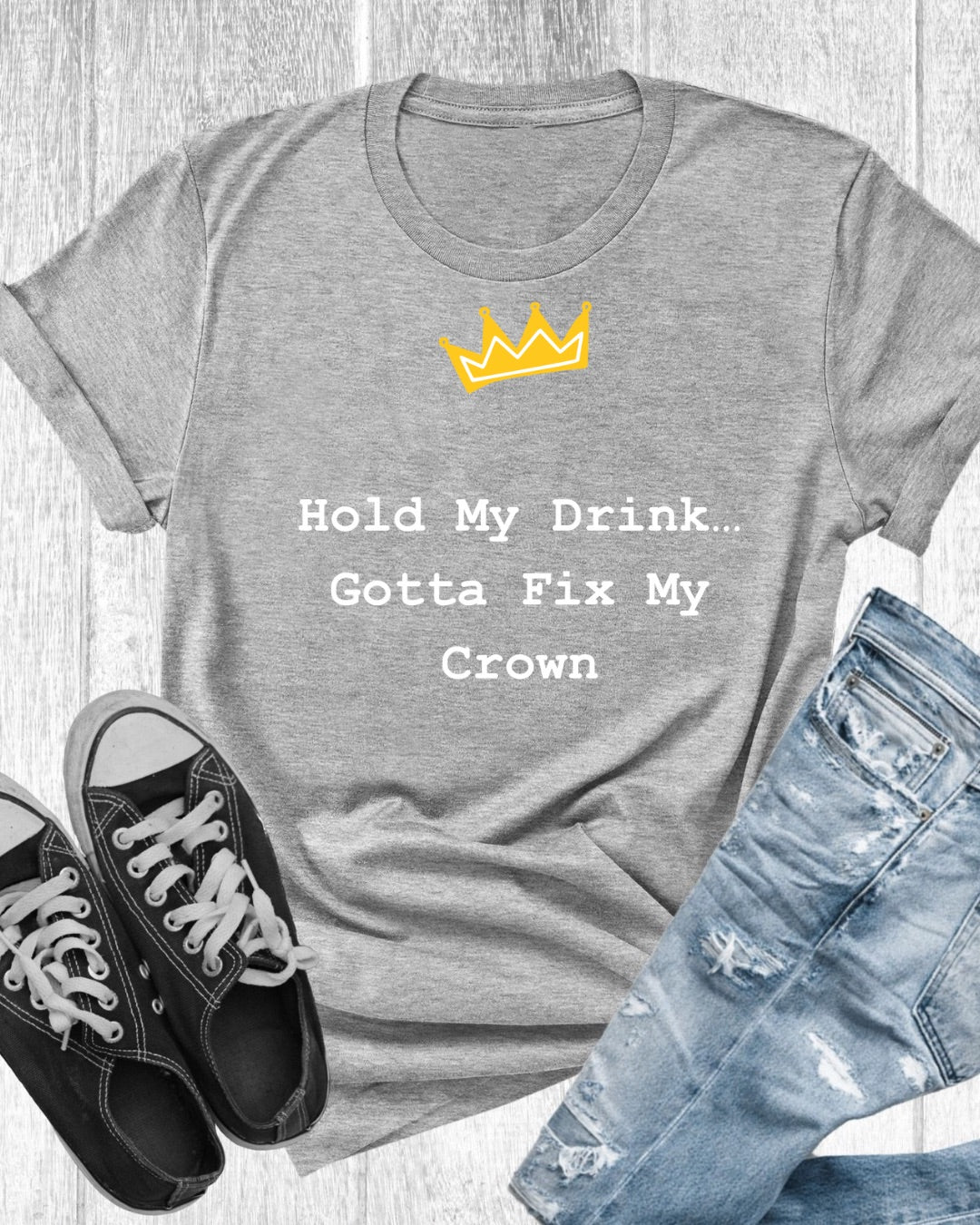 Hold My Drink Premium T-shirt